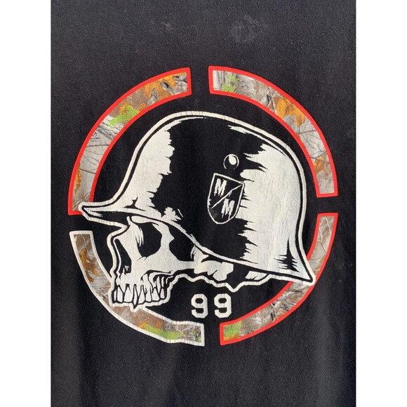 Vintage 1999 Metal Mulisha skull Tshirt Size L - Picture 4 of 9